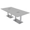 Skutchi Designs 45 in W, 96 in L, 29 in H, Engineered Wood Top, Grey HAR-REC-48x95-DOU-ELEC-XD01 - alternate 1